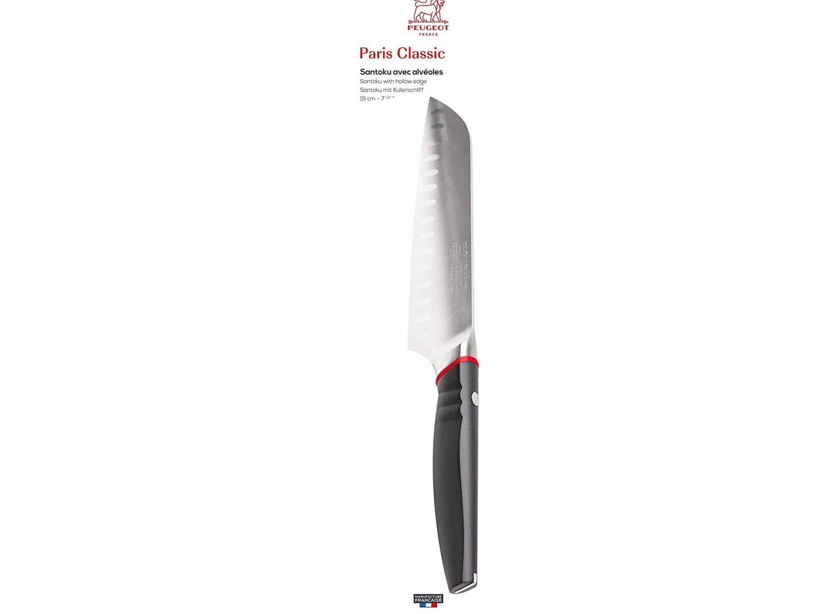 Нож Santoku Paris Classic Peugeot 19 см