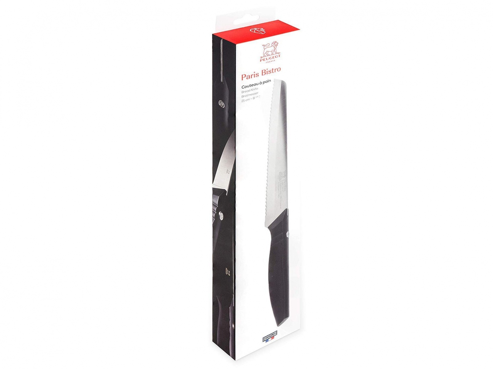 Нож для хлеба Paris Bistro Peugeot 21 см