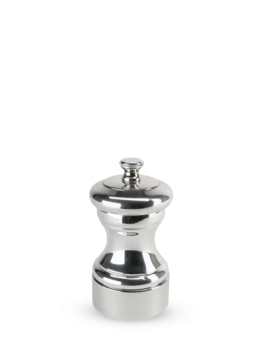 Мельница Mignonnette Peugeot для соли, 10 см, серебро, в подарочной коробке