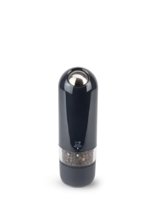 Мельница для перца 17 см Alaska Quartz Peugeot серая на батарейках